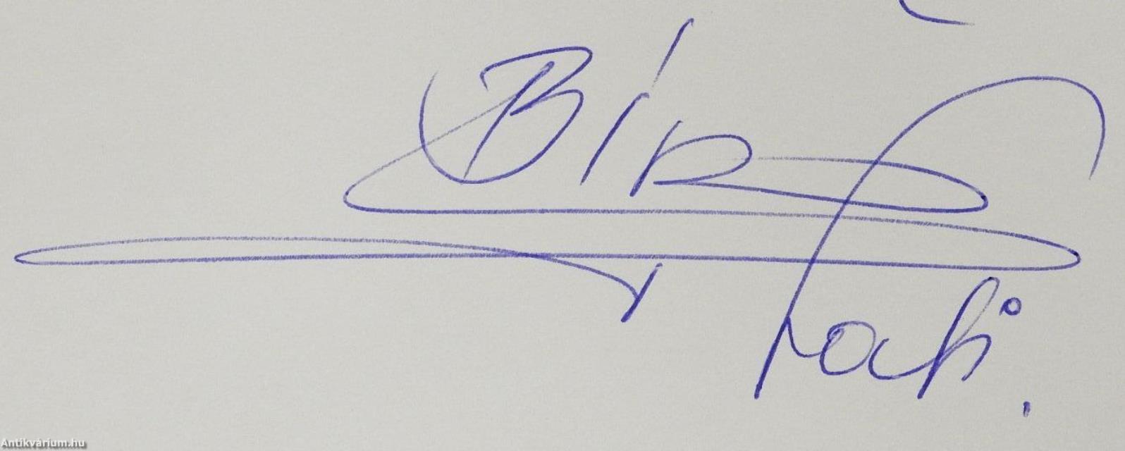 Feketén, fehéren a turizmusról (dedikált és kétszeresen aláírt példány)