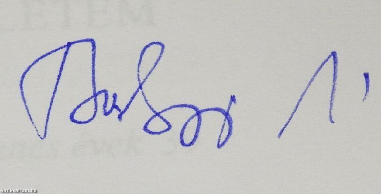 Ember az ezredfordulón (dedikált példány)