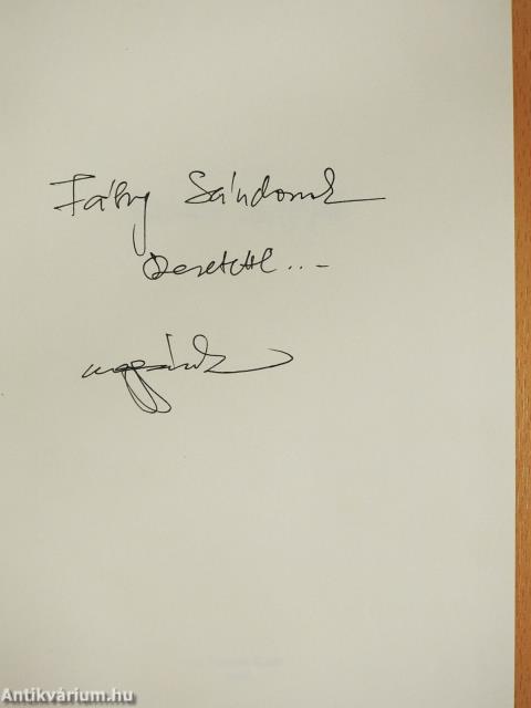 Szeles napok (dedikált példány)