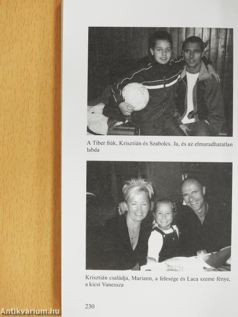 Tiber Laca focija (dedikált példány)