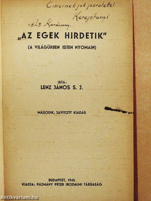 "Az egek hirdetik"