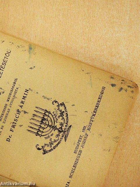 Az izraelita vallásoktatás vezérfonala