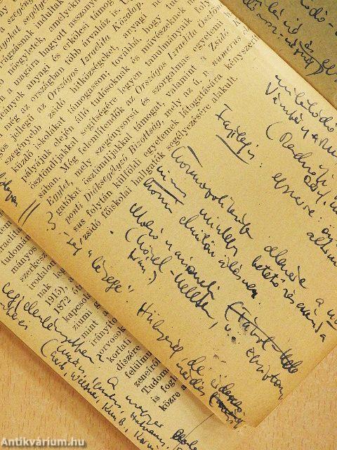 Az izraelita vallásoktatás vezérfonala