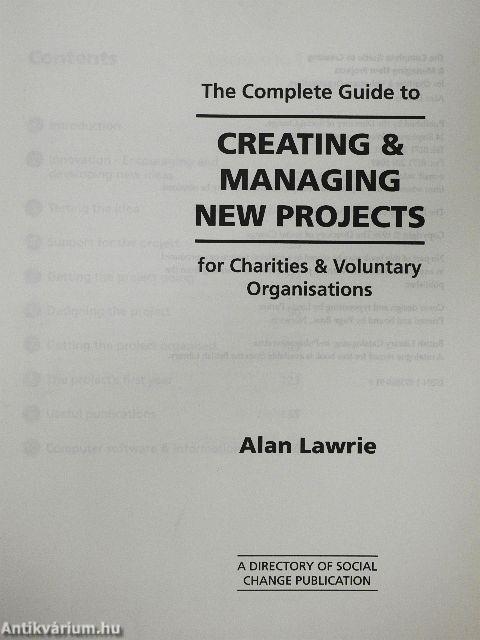 The Complete Guide to Creating & Managing New Projects for Charities & Voluntary Organisations