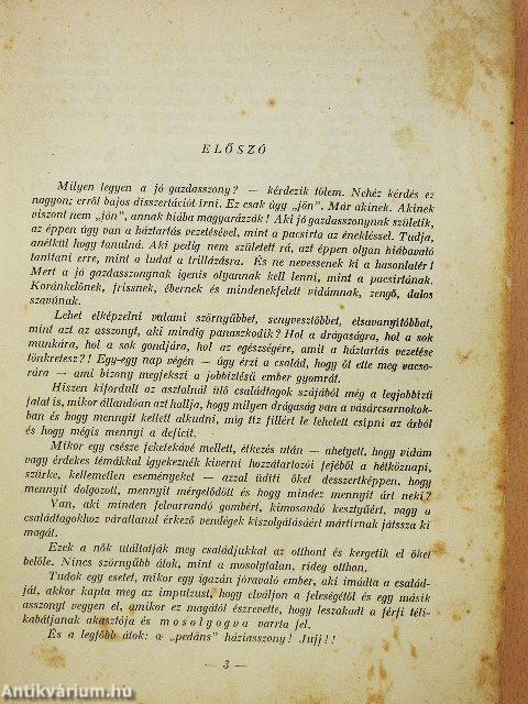 Vizvári Mariska szakácskönyve (rossz állapotú)