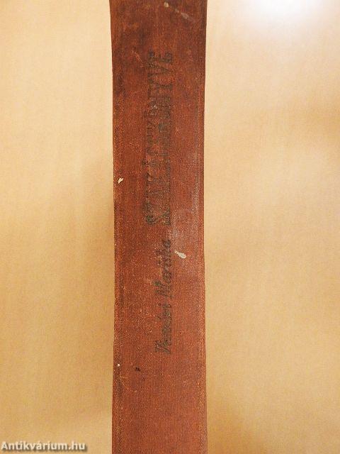 Vizvári Mariska szakácskönyve (rossz állapotú)