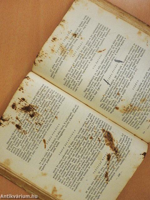 Vizvári Mariska szakácskönyve (rossz állapotú)