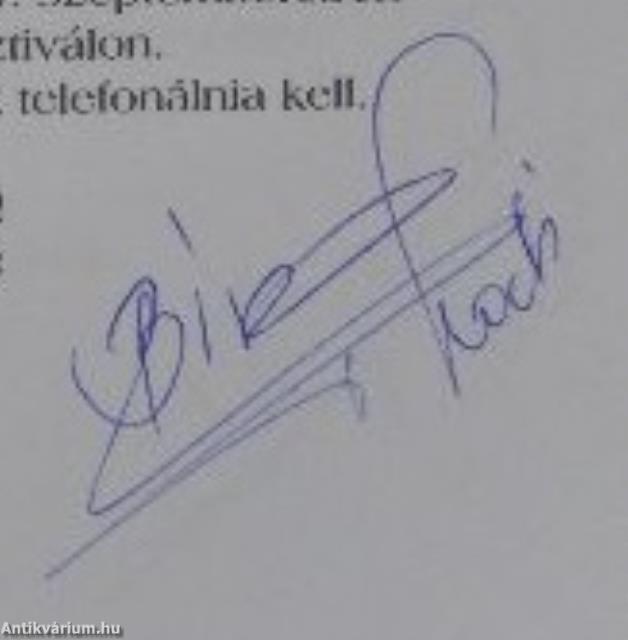 Feketén, fehéren a turizmusról (dedikált és kétszeresen aláírt példány)