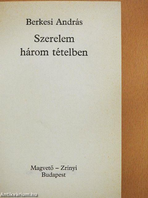 Szerelem három tételben
