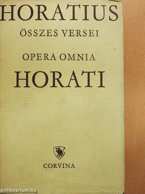 Quintus Horatius Flaccus összes versei