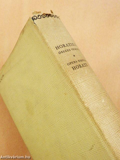 Quintus Horatius Flaccus összes versei