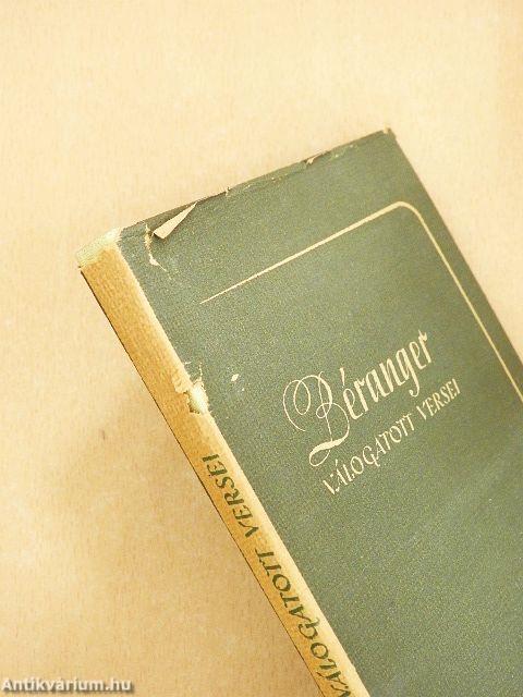 Béranger válogatott versei