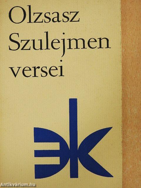Olzsasz Szulejmen versei