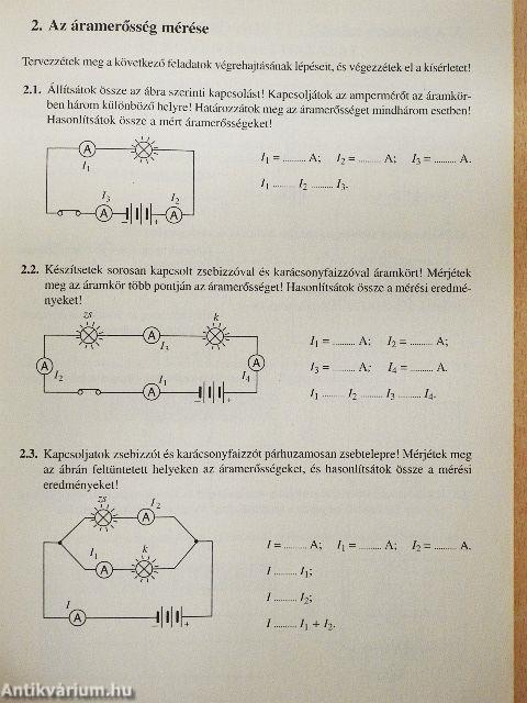 Fizika munkafüzet 8.