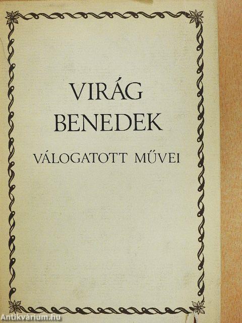 Virág Benedek válogatott művei