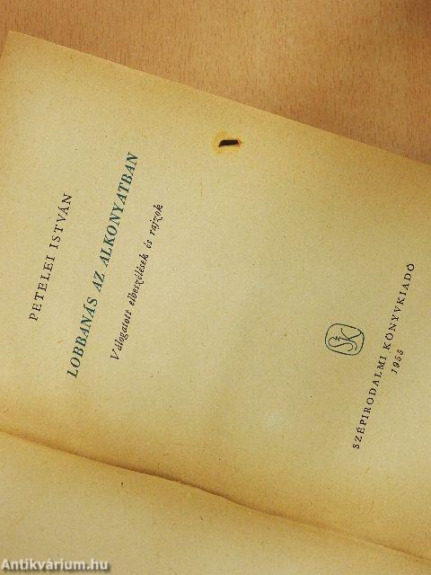 Lobbanás az alkonyatban