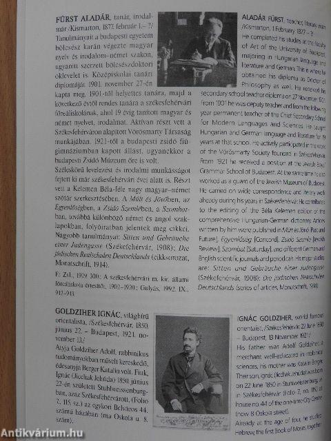 Zsidó kultúrtörténeti emlékek Fejér megyében