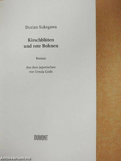 Kirschblüten und rote Bohnen