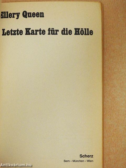 Letzte Karte für die Hölle