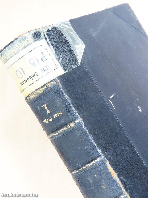 Archiv für Anthropologie X./Korrespondenz-Blatt der Deutschen Gesellschaft 1911. Januar-Dezember