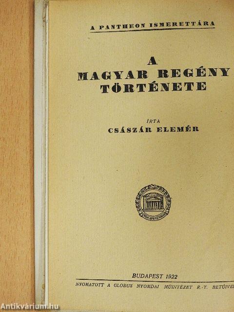 A magyar regény története