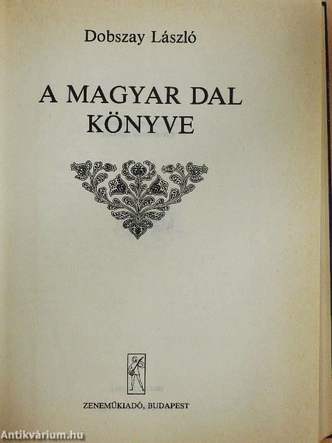 A magyar dal könyve