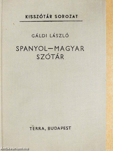 Spanyol-magyar szótár