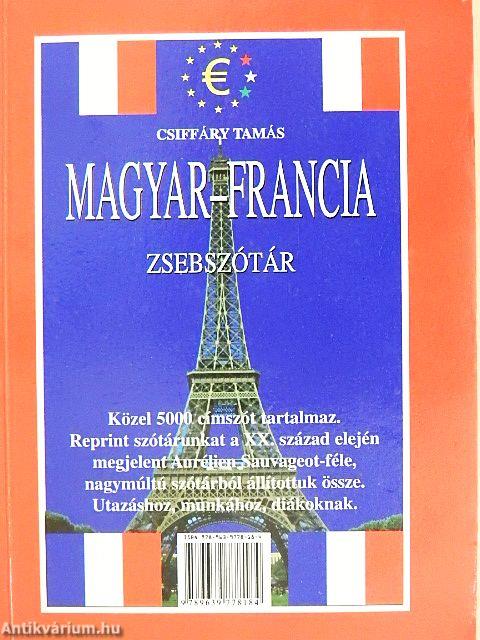 Francia-magyar, magyar-francia zsebszótár