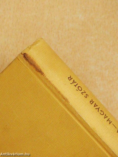 Francia-magyar szótár