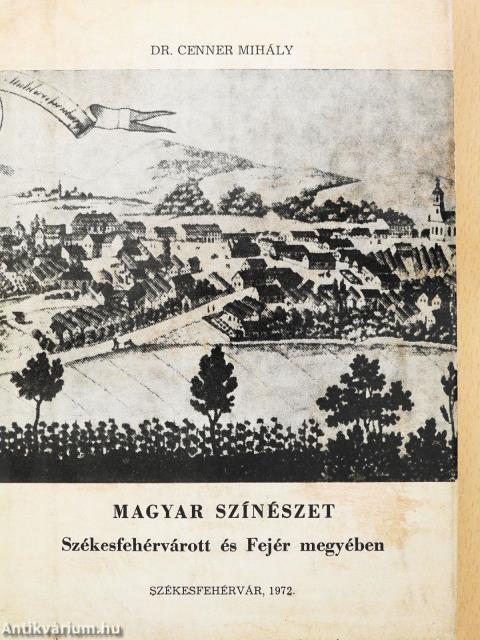 Magyar színészet (dedikált példány)