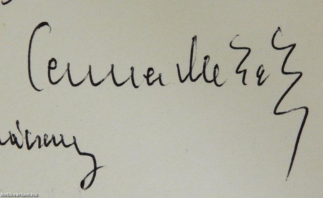 Magyar színészet (dedikált példány)