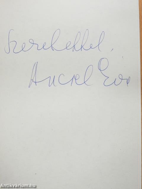 Három tanulmány (dedikált példány)