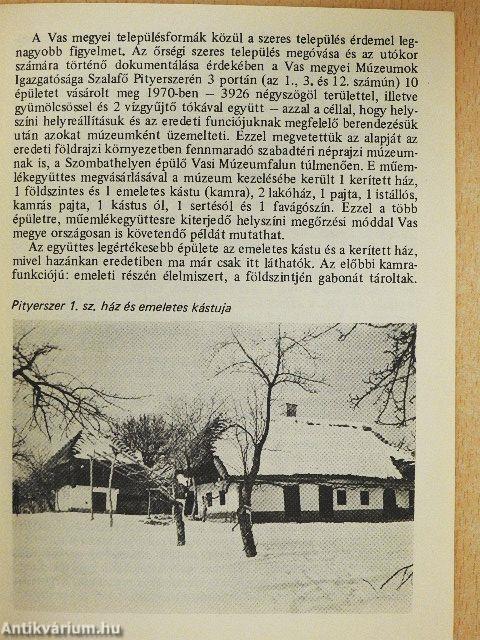 Szalafő-Pityerszer - Népi műemlékegyüttes