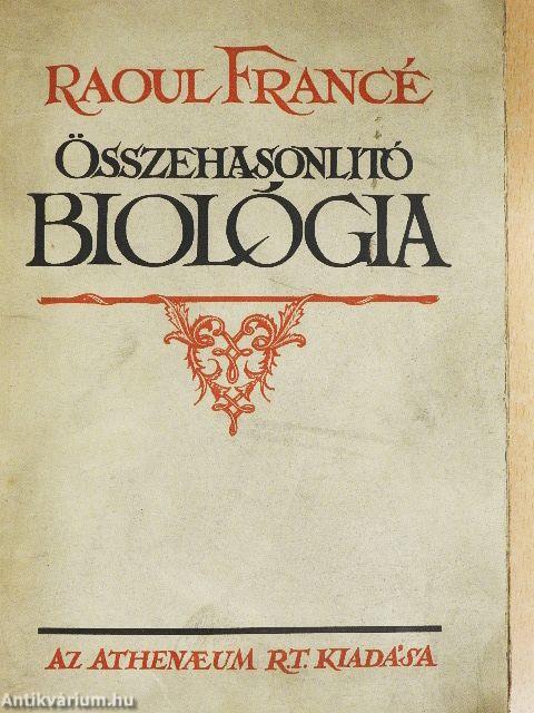 Összehasonlító biológia