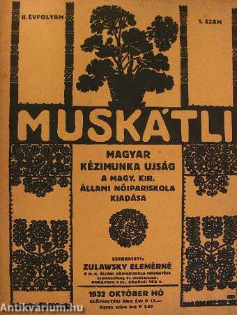 Muskátli 1932. október-1933. július