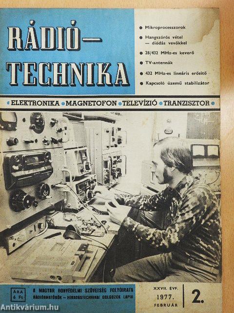 Rádiótechnika 1977. február