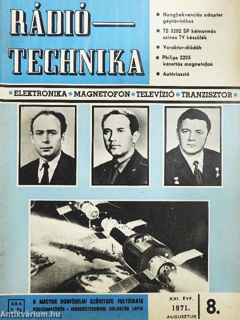 Rádiótechnika 1971. augusztus