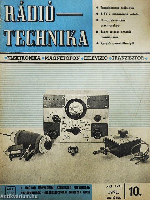 Rádiótechnika 1971. október