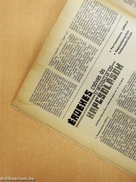 Rádiótechnika 1969. november