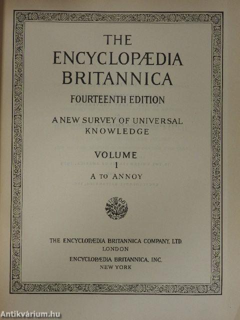 The Encyclopaedia Britannica 1. (töredék)