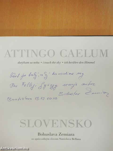 Attingo Caelum - Slovensko (dedikált példány)