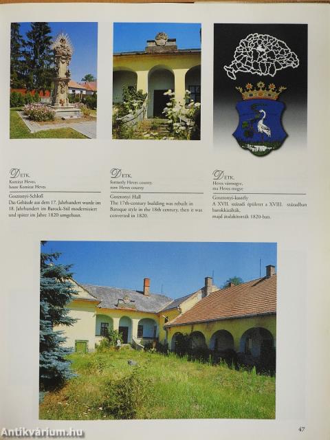 Kastélyok a történelmi Magyarországról (dedikált példány)