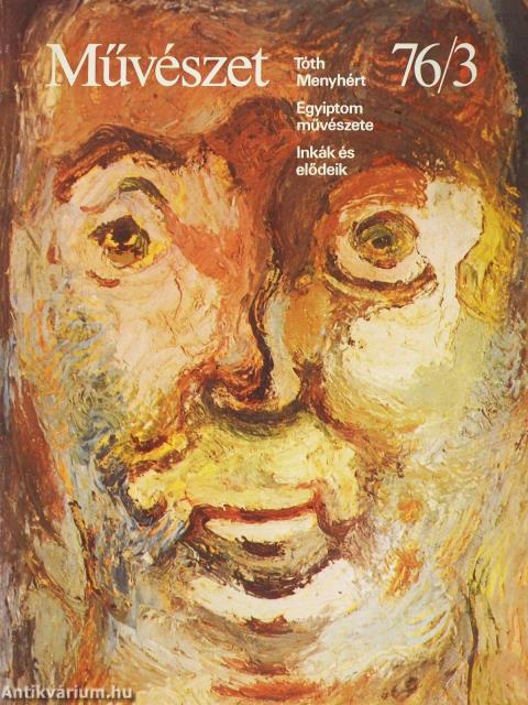Művészet 1976. március (dedikált példány)