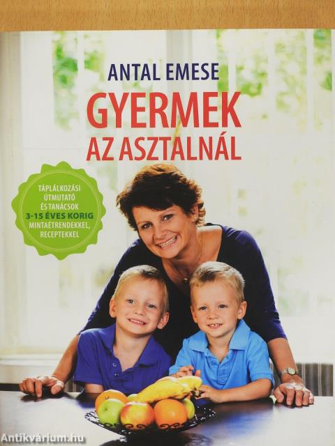 Gyermek az asztalnál (dedikált példány)