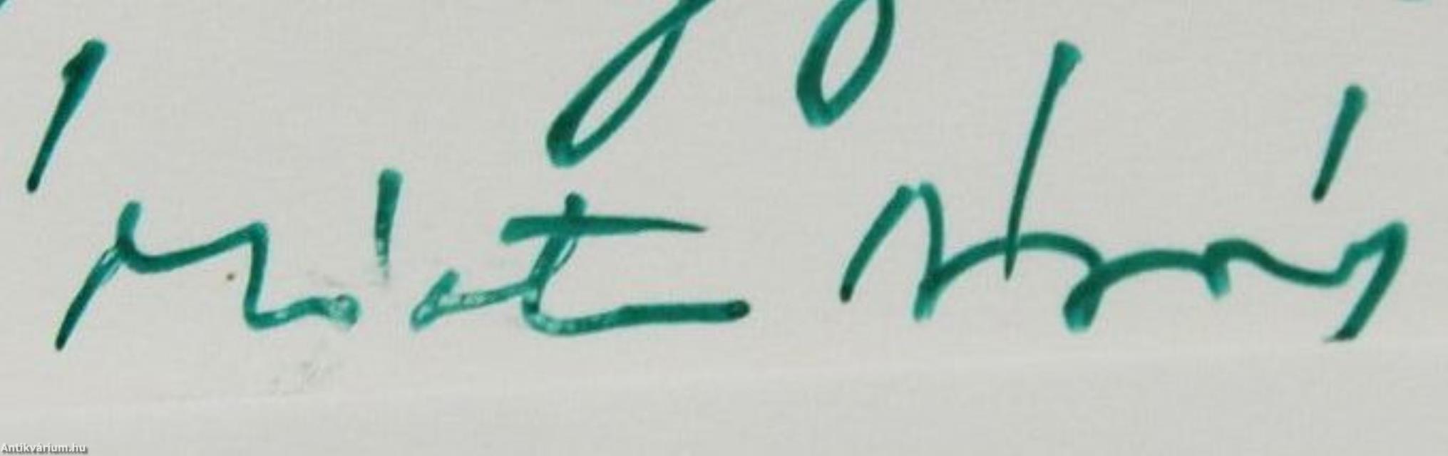 Márton Árpád (dedikált példány)