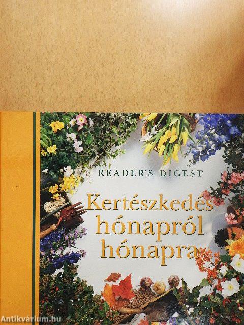 Kertészkedés hónapról hónapra