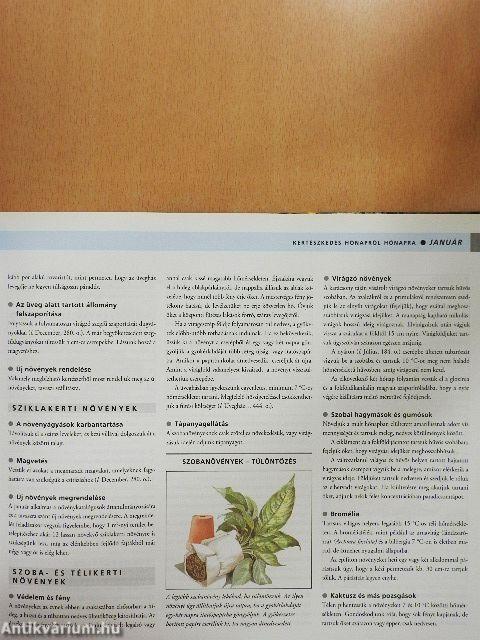 Kertészkedés hónapról hónapra