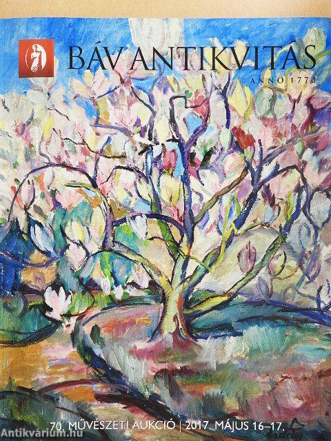 BÁV Antikvitás 70. Művészeti aukció