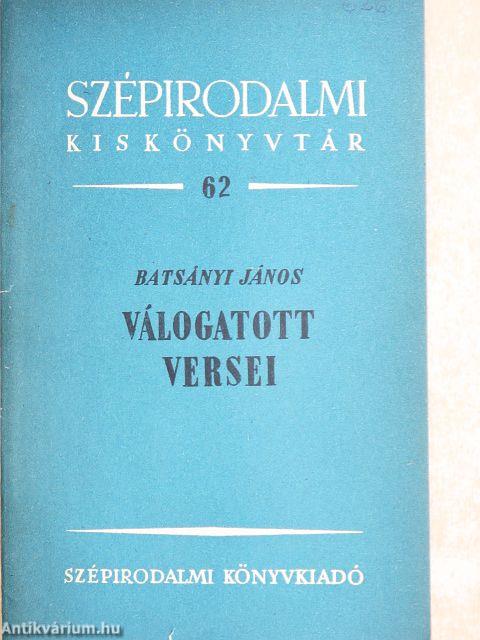 Batsányi János válogatott versei