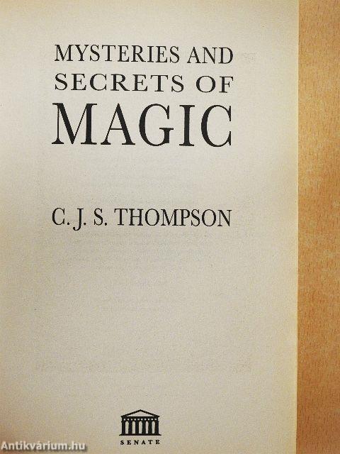 Mysteries and Secrets of Magic